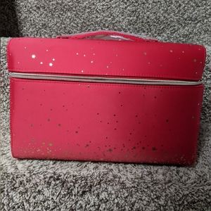 Estée Lauder Makeup Bag - Red With Gold Stars